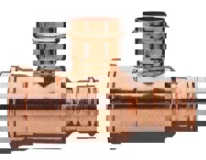 2-1/2 x 2 x 2 in. Copper Press Tee