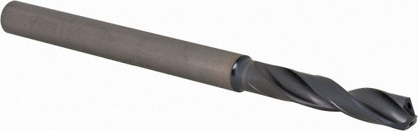 Screw Machine Length Drill Bit: 5.10 mm (0.2008) Dia, 135 deg, Solid Carbide