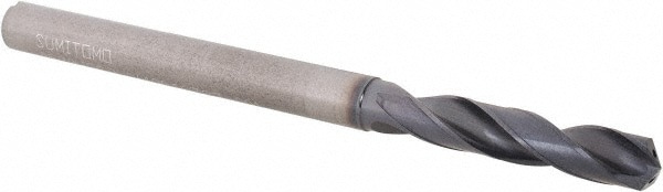 Screw Machine Length Drill Bit: 5.70 mm (0.2244) Dia, 135 deg, Solid Carbide