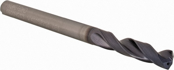 Screw Machine Length Drill Bit: 6.00 mm (0.2362) Dia, 135 deg, Solid Carbide
