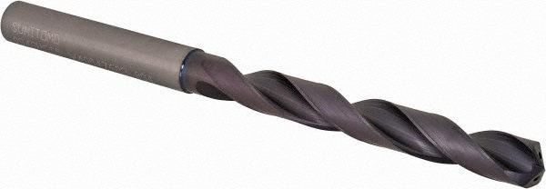 Jobber Length Drill Bit: 9.40 mm (0.3701) Dia, 135 deg, Solid Carbide