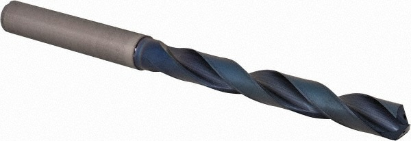 Jobber Length Drill Bit: 10.20 mm (0.4016) Dia, 135 deg, Solid Carbide