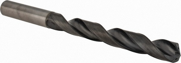 Jobber Length Drill Bit: 17.00 mm (0.6693) Dia, 135 deg, Solid Carbide