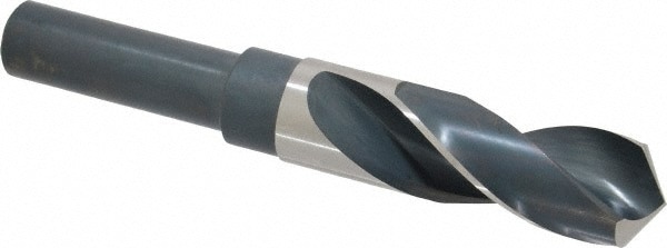 Reduced Shank Drill Bit: 1'' Dia, 3/4'' Shank Dia, 118 , High Speed Steel