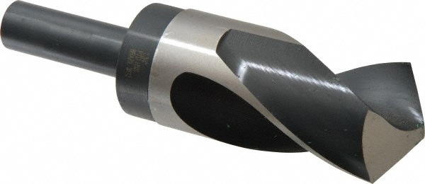 Reduced Shank Drill Bit: 1-3/4'' Dia, 3/4'' Shank Dia, 118 , High Speed Steel