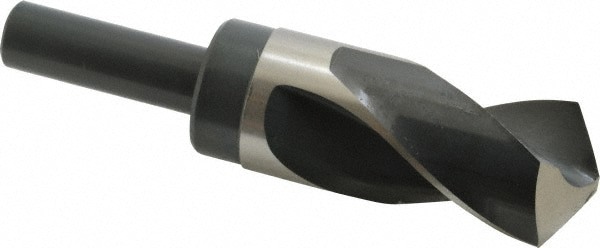 Reduced Shank Drill Bit: 1-9/16'' Dia, 3/4'' Shank Dia, 118 , High Speed Steel