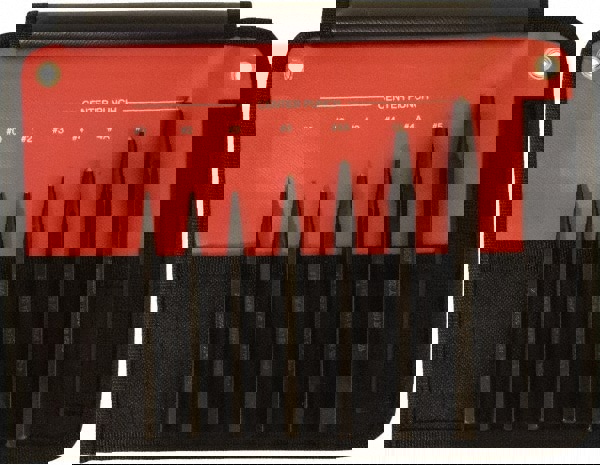 Center Punch Set: 7 Pc, 0.0625 to 0.25