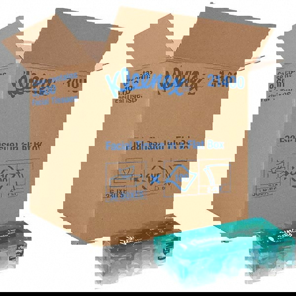 Facial Tissue; Container Type: Flat Box ; Tissue Color: White ; Boxes per Case: 36 ; Number Of Plys: 2.000