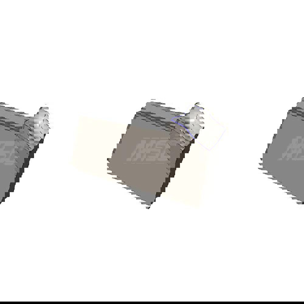 Cutoff Insert: GFR3J6D IC-20, Carbide, 3 mm Cutting Width