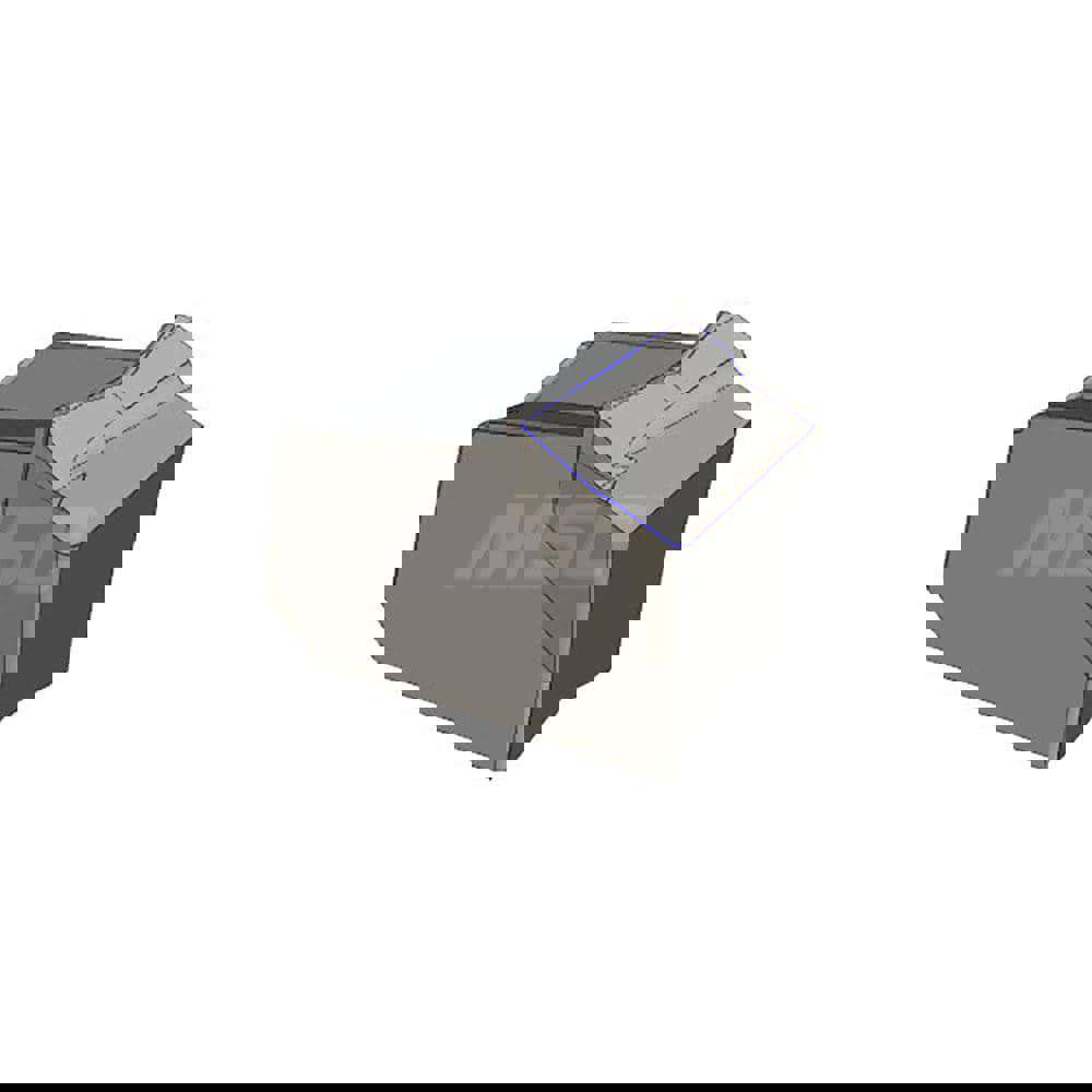 Cutoff Insert: GFR4-15D IC354, Carbide, 4.1 mm Cutting Width