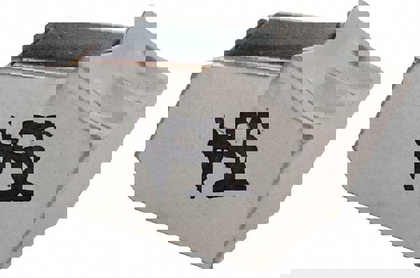 Cutoff Insert: GFN4.8W IC354, Carbide, 4.8 mm Cutting Width