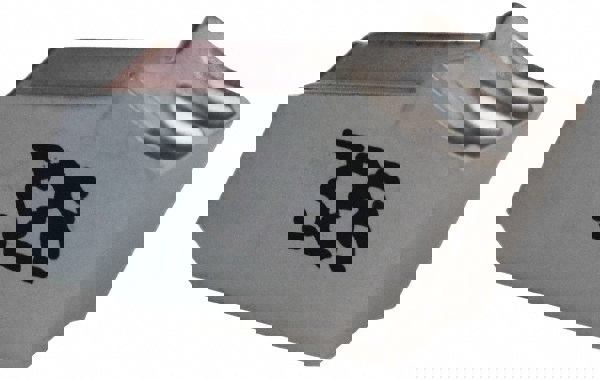 Cutoff Insert: GFN4W IC328, Carbide, 4.1 mm Cutting Width