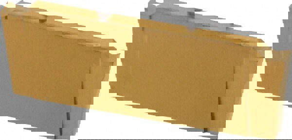 Cutoff Insert: DGR 2000P-15D IC508, Carbide, 2 mm Cutting Width