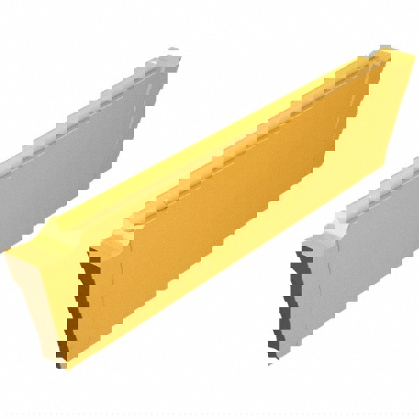 Cutoff Insert: DGR1500P6D IC508, Carbide, 1.50 mm Cutting Width, 0.0590