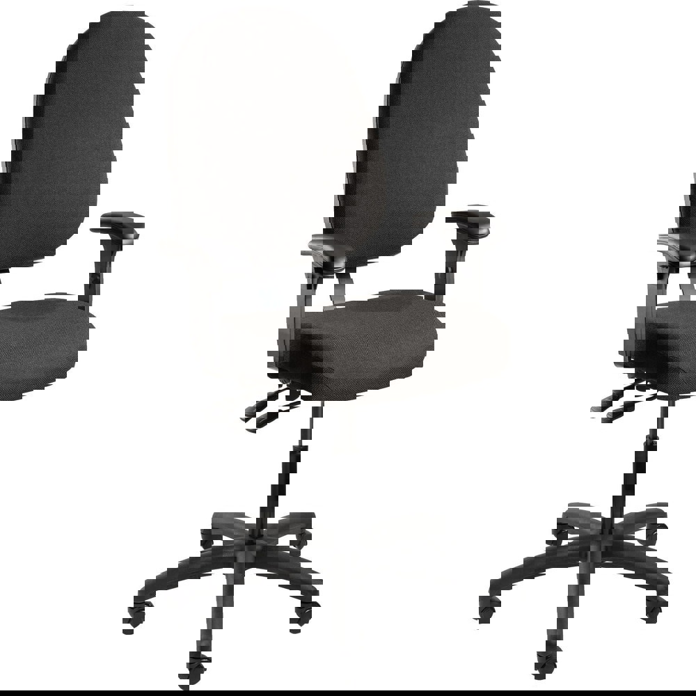 Swivel & Adjustable Office Chairs; Adjustable: Yes ; Type: Task Chair ; Swivel: Yes ; Color: Black ; Esd Safe: No ; Cleanroom Class Rating: No