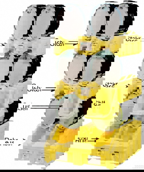 Drum Dispensing & Collection Workstations; Maximum Load Capacity: 2400.0 ; Overall Height: 13 ; Overall Length: 49 ; Standards: EPA 40 CFR 264.175; NPDES; SPCC; UFC