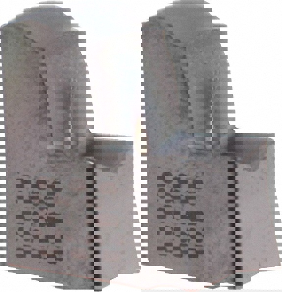 Cutoff Insert: TAGN4J IC908, Carbide, 4 mm Cutting Width