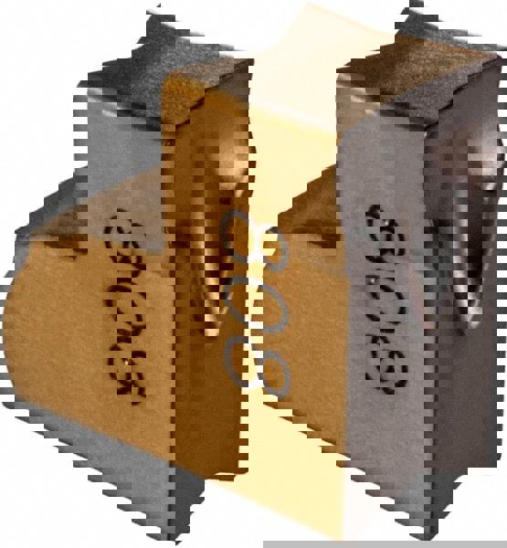 Cutoff Insert: TAGN4J IC808, Carbide, 3.99 mm Cutting Width