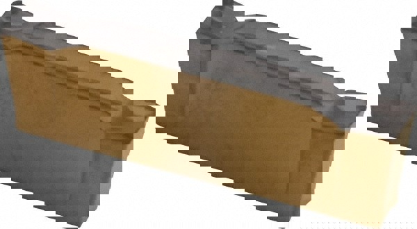 Cutoff Insert: DGN 3102C, Carbide, 3.1 mm Cutting Width