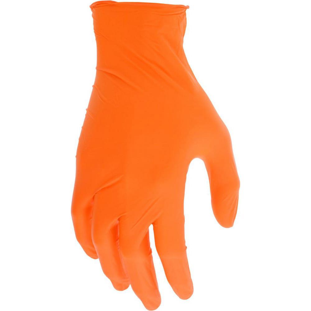 Disposable Glove: Series NitriShield, Size 2X-Large, 3.5 mil, Nitrile, Food Grade, Powder-Free, No