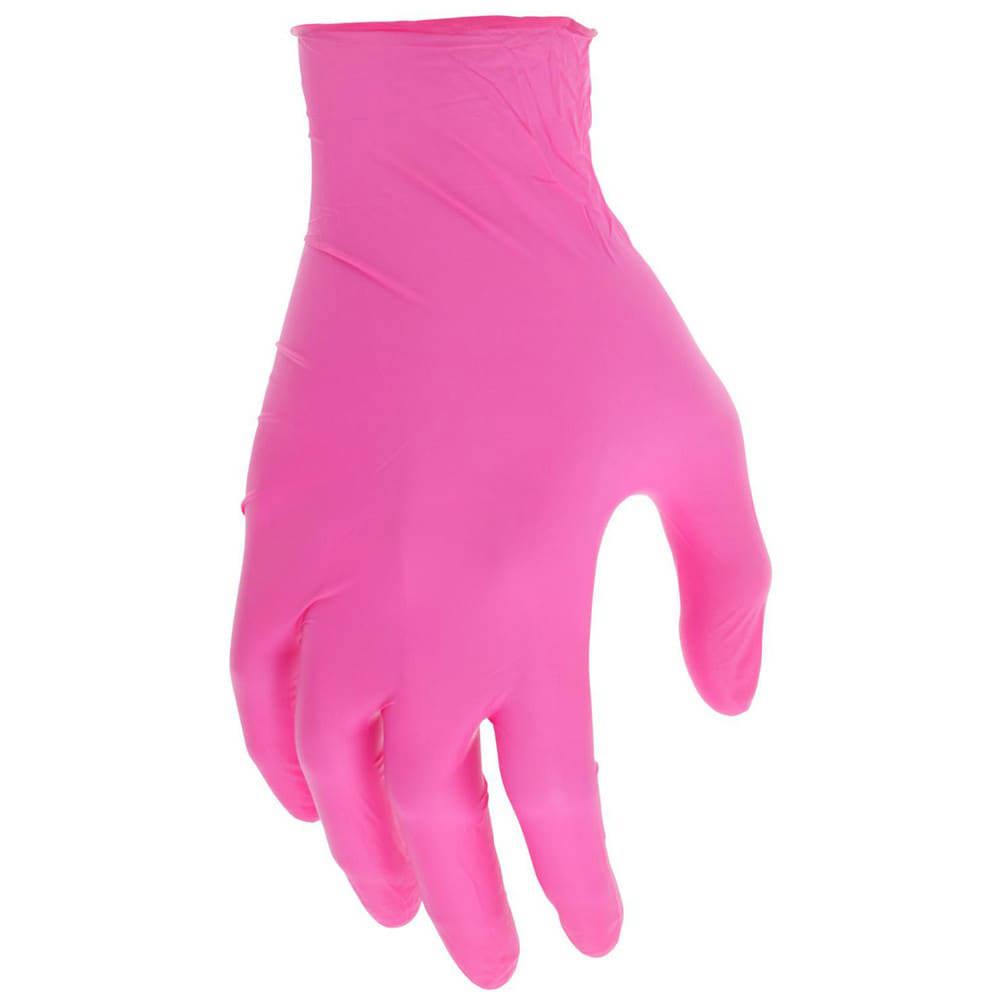 Disposable Glove: Series NitriShield, Size 2X-Large, 3.5 mil, Nitrile, Food Grade, Powder-Free, No