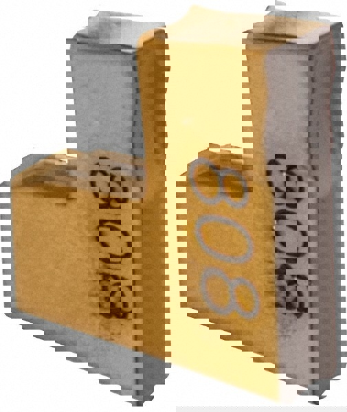 Cutoff Insert: TAGL2C6D IC808, Carbide, 2.05 mm Cutting Width