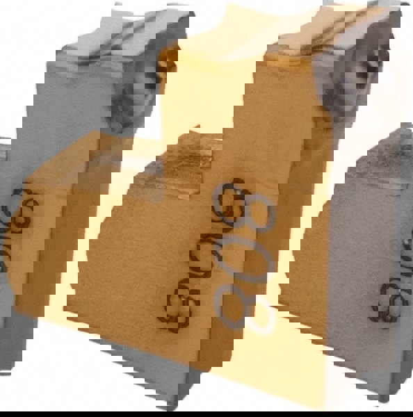 Cutoff Insert: TAGN3UT IC808, Carbide, 3 mm Cutting Width