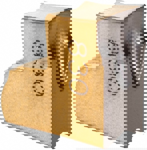 Cutoff Insert: TAGN4JT IC830, Carbide, 4.05 mm Cutting Width