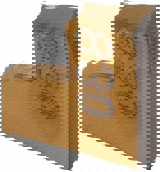 Cutoff Insert: TAGR2JS15D IC830, Carbide, 2 mm Cutting Width