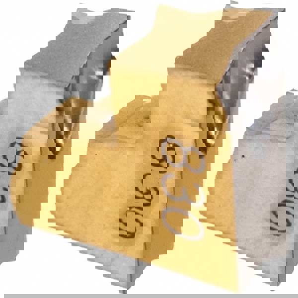 Cutoff Insert: TAGR3JS15D IC830, Carbide, 3 mm Cutting Width