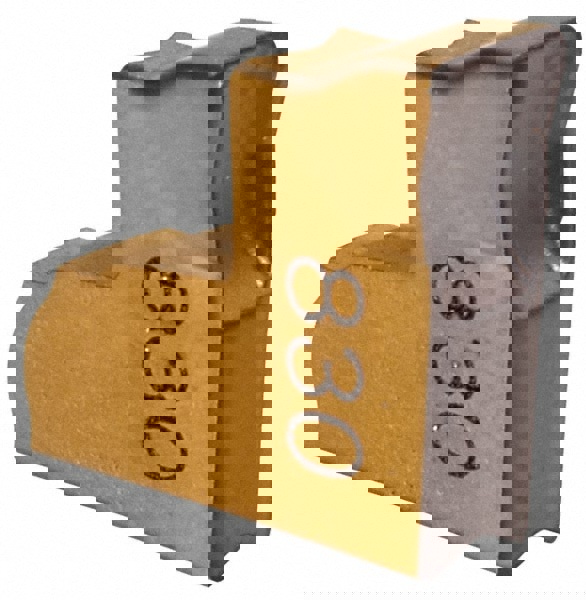 Cutoff Insert: TAGN3CB IC830, Carbide, 3 mm Cutting Width