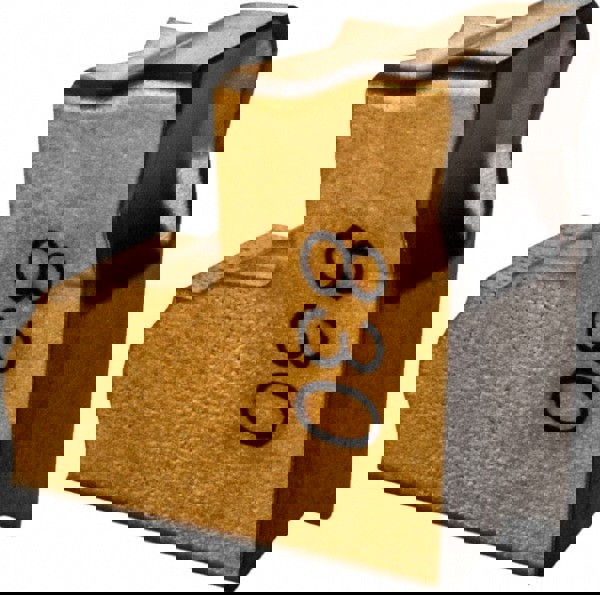 Cutoff Insert: TAGN4CB IC830, Carbide, 4 mm Cutting Width