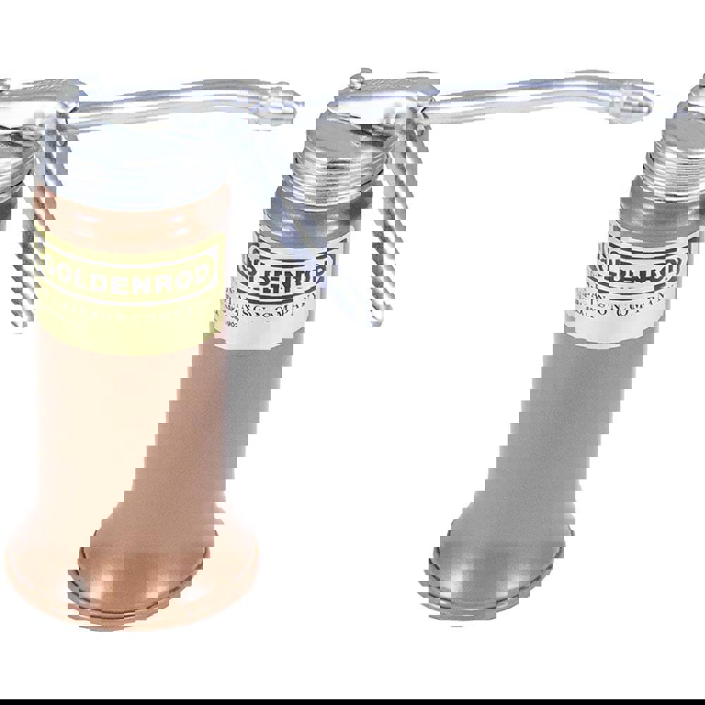 Can & Hand-Held Oilers; Color: Bronze ; Spout Type: Straight ; Capacity: 6oz ; Spout Length: 5 in ; Finish: Powder Coated