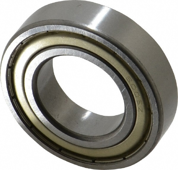 Deep Groove Ball Bearing: 47 mm OD, Double Shield