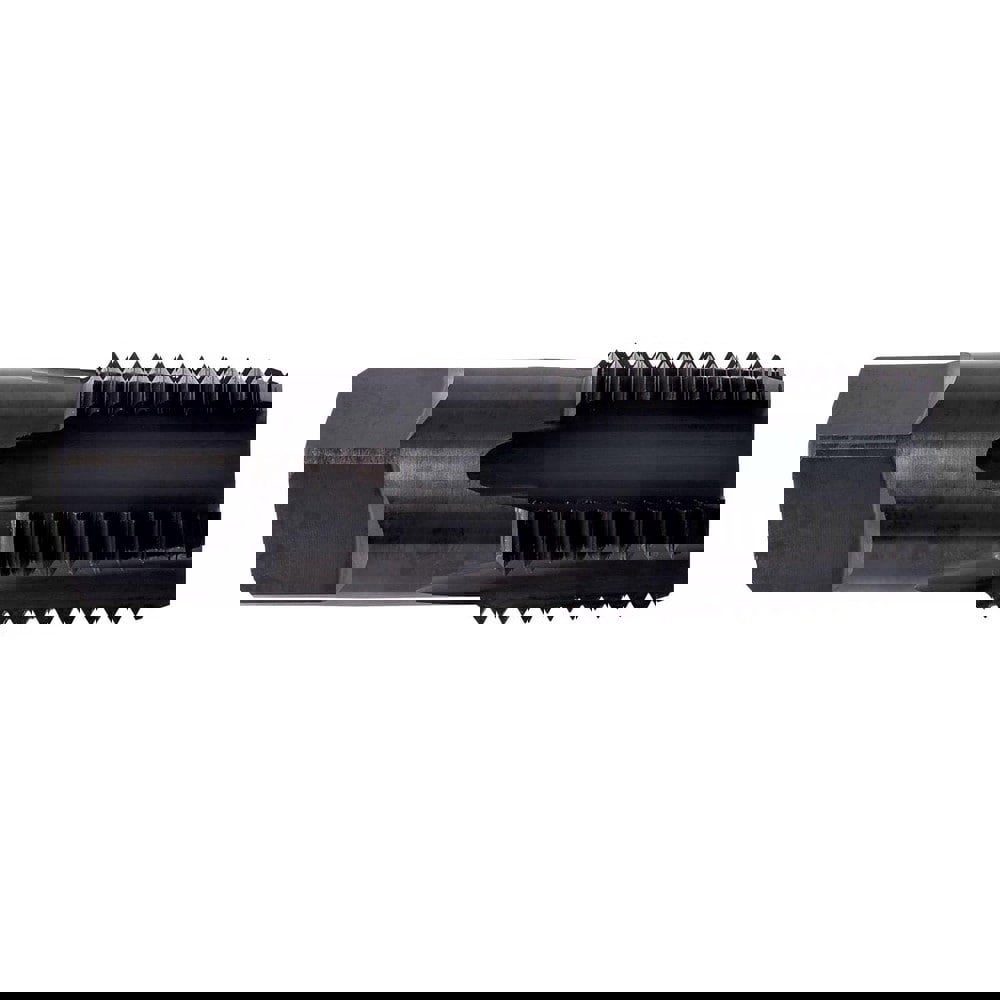 Standard Pipe Tap: 1/8-27, NPT, Semi Bottoming, 4 Flutes, High Speed Steel, Oxide Finish