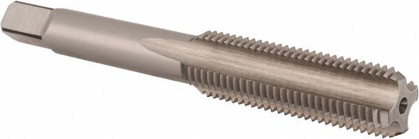 7/16-20 Bottoming RH 2B/3B H3 Bright High Speed Steel 4-Flute Straight Flute Hand Tap