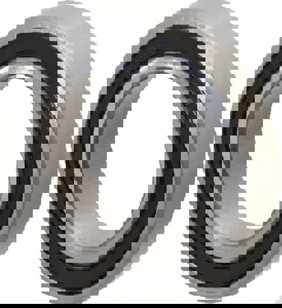 Deep Groove Ball Bearing: 68 mm OD, Double Seal