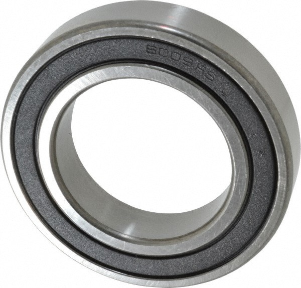 Deep Groove Ball Bearing: 75 mm OD, Double Seal