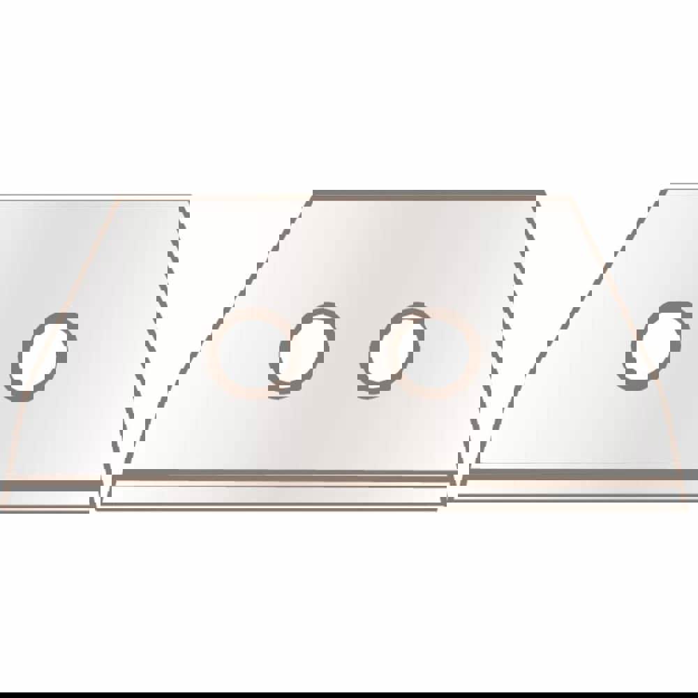 Knife Blades; Blade Type: Trapezoid ; Blade Material: Steel ; Blade Point Type: Sharp ; Blade Edge Type: Straight ; Blade Length (mm): 40.0000 ; Blade Length (Decimal Inch): 1.5748