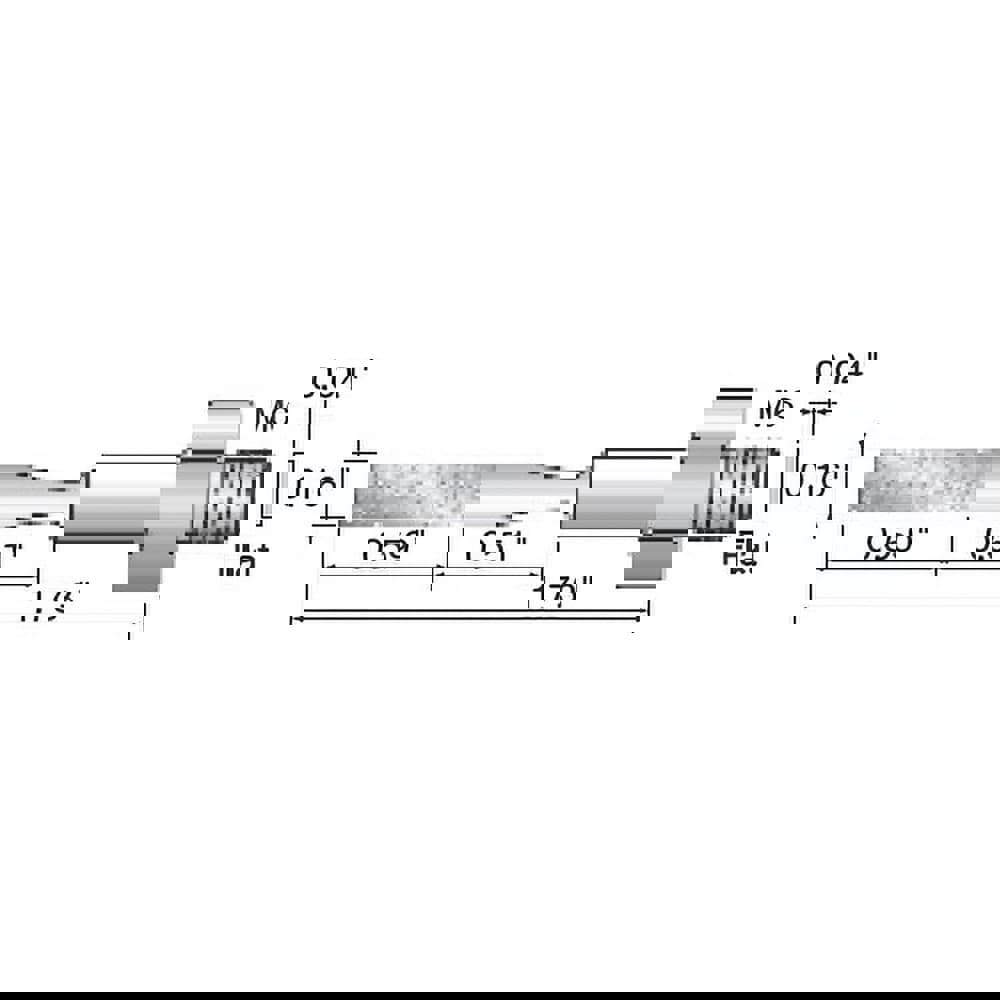 Rotary & Multi-Tool Accessories; Accessory Type: Electroplated Diamond File ; For Use With: SHEENUS ZERO ; Number Of Pieces: 1 ; Additional Information: 1x4x15mm; 200g ; Features: Diamond