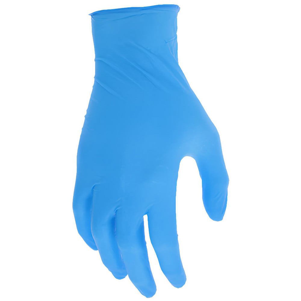 Disposable Glove: Series Nitrishield, Size X-Large, 4.0 mil, Not Coated, Nitrile, Medical Grade, Powder-Free