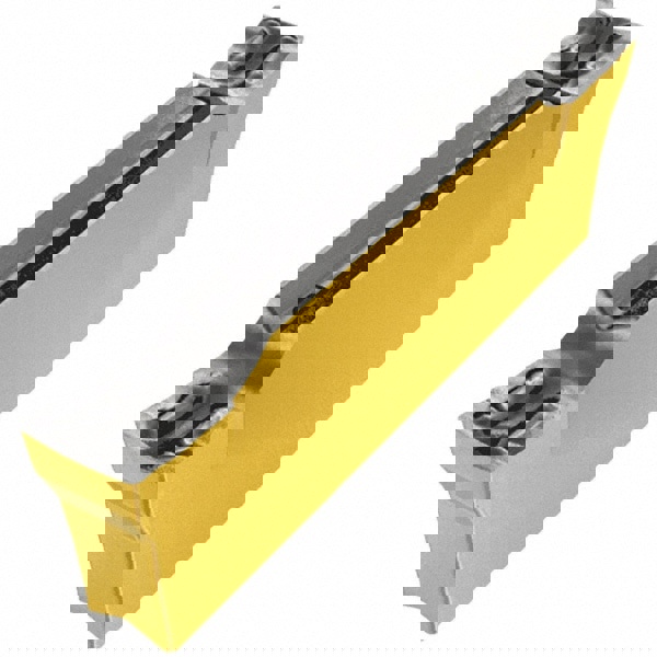 Cutoff Insert: DGN3002Z IC808, Carbide, 3 mm Cutting Width