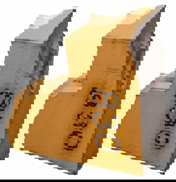 Cutoff Insert: TAGR3J15D IC830, Carbide, 3 mm Cutting Width