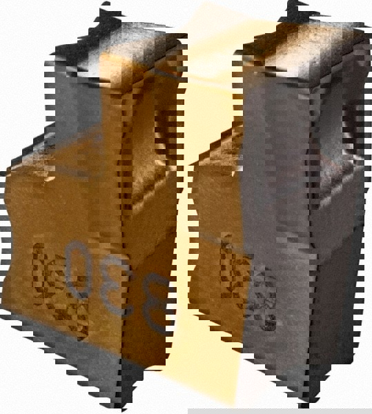 Cutoff Insert: TAGN5C IC830, Carbide, 5.05 mm Cutting Width