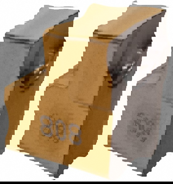 Cutoff Insert: TAGN6.3J IC808, Carbide, 6.35 mm Cutting Width