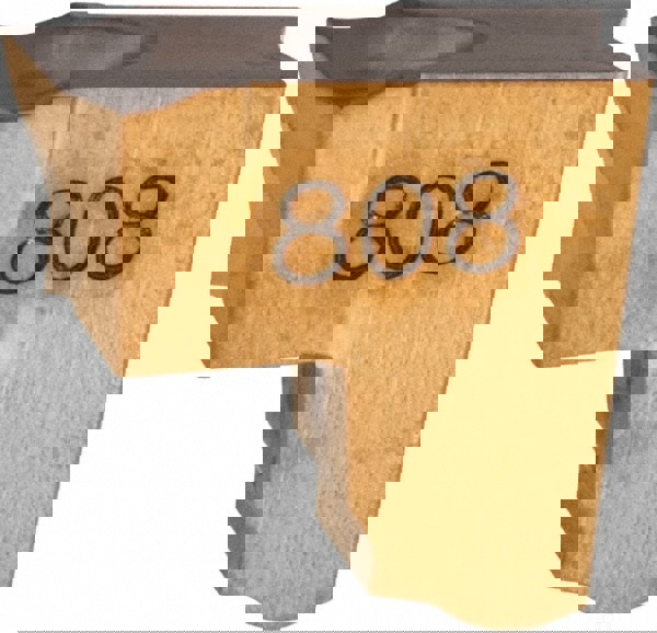 Cutoff Insert: TAG R3J-15D IC808, Carbide, 3 mm Cutting Width