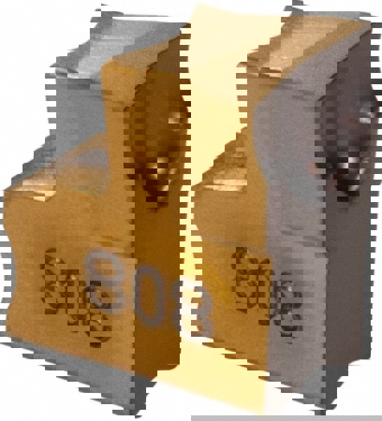 Cutoff Insert: TAGR5J4D IC808, Carbide, 5.05 mm Cutting Width