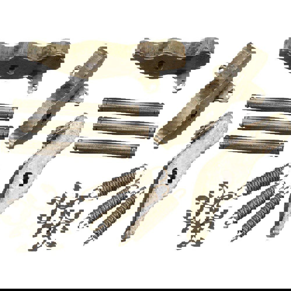 Drain Cleaning Accessories; Type: Rocker Arm Kit ; For Use With: Drain Cleaning Sectional Machine ; Includes: (3) Springs; (3) Rocker Arms; (6) Retaining Rings; (3) Rocker Arm Pins ; UNSPSC Code: 23153100