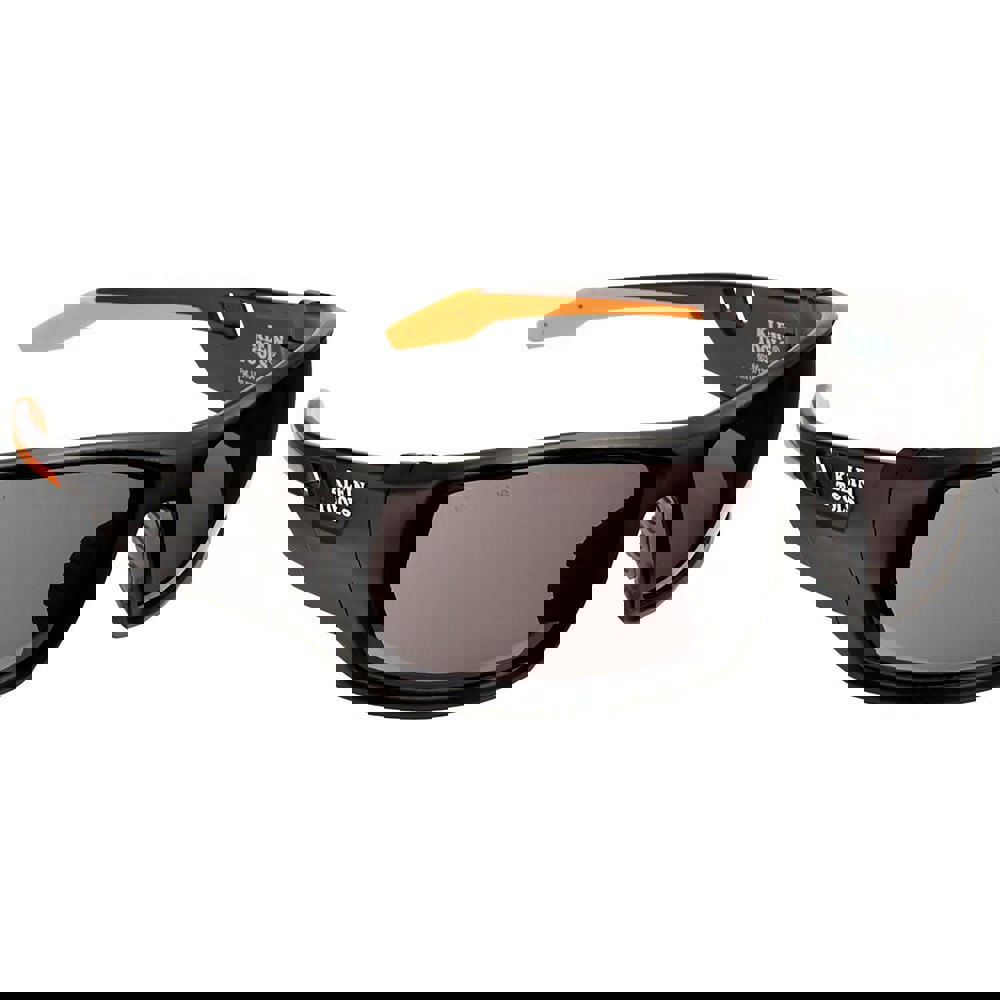 Safety Glasses; Glasses Style: Traditional ; Lens Coating: Anti-Fog; Scratch Resistant ; Frame Style: Full-Framed ; Lens Color: Gray ; Frame Color: Black; Orange ; Size: General Maintenance