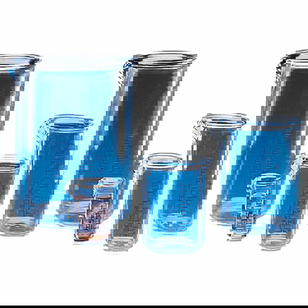 Beakers & Pipettes; Beaker Type: Graduated Beaker ; Volume Capacity: 50.0ml ; Material: Polymethylpentene ; Maximum Temperature: 392F ; Labware Transparency: Transparent ; Graduations: Yes